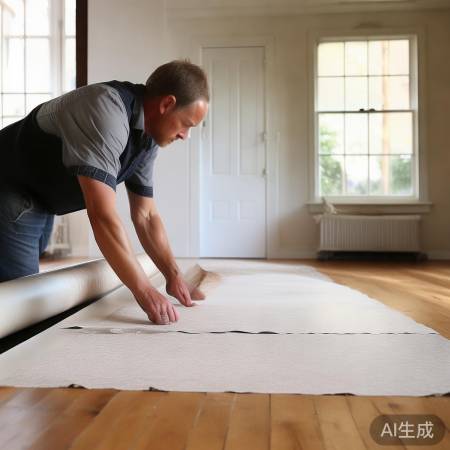 墙布安装步骤:墙面修补,裁剪,