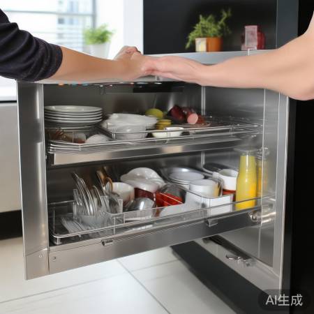 消毒柜物品摆放,留空间通风