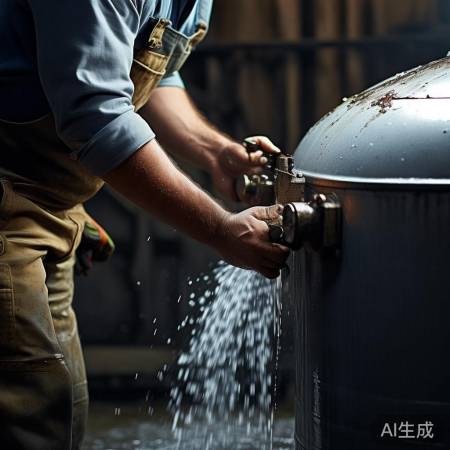 检查水箱进水,疏通进水管。