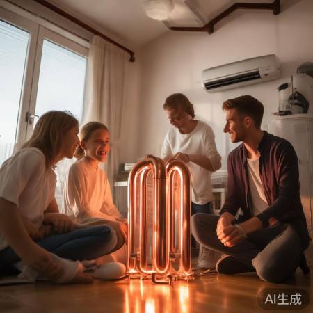 生活必备神器，空气能铜管，节能