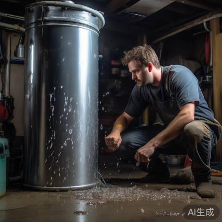 “漏水检查，及时修复！”