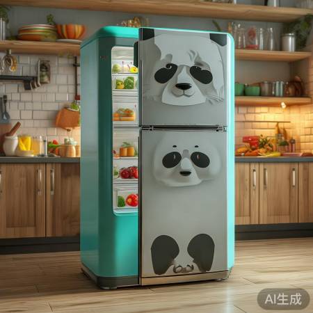 熊猫电冰箱：萌态可掬，性能口碑