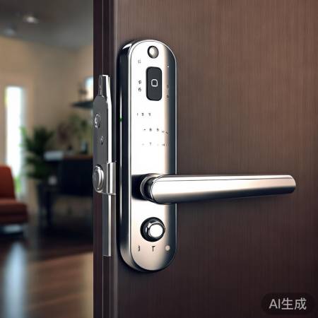 欧奔钭智能锁:C级锁芯,指纹/