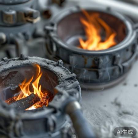 油气排放原因:燃烧不充分、积灰