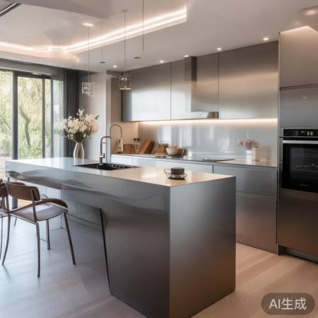 厨房整洁，消毒柜空间巧用