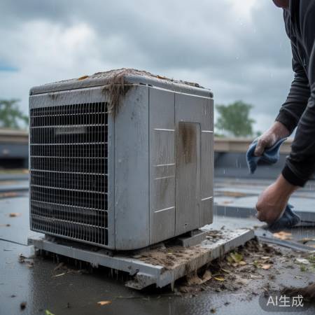 空调外机保养:每月清洁防损坏