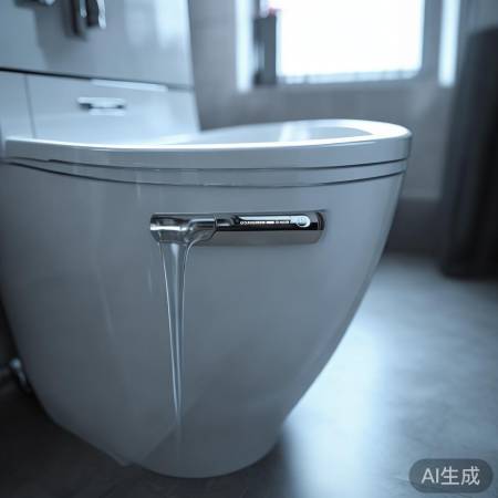 智能马桶自动排水，安全使用需稳