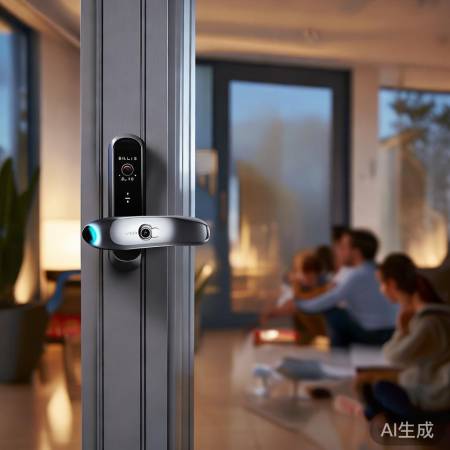 智能家居贴心守护，指纹锁联动无