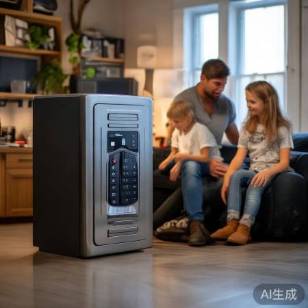 “飞利浦保险柜，家庭安全必备！