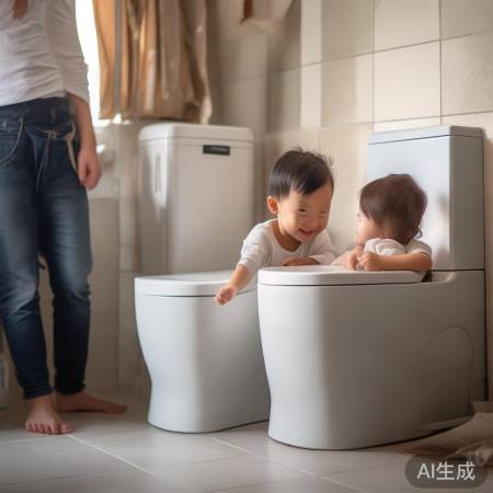 智能马桶除臭，宝宝卫生间更洁净