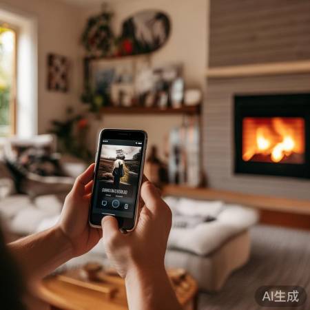 “一键控家温，远程享温暖”