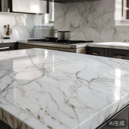 “燃气灶台面选大理石，家用适宜