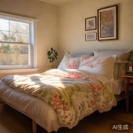 卧室床位朝向与格局协调