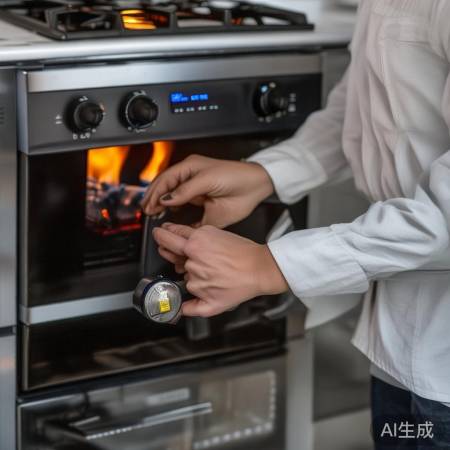 集成灶打火卡，原因与解决方法。