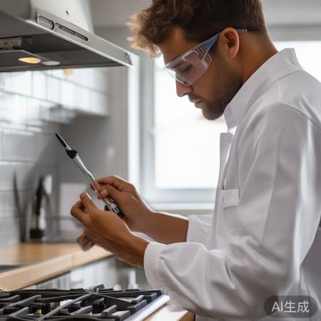 检查油烟机螺丝，消噪保安全