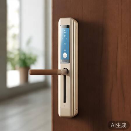 蓝田指纹锁，简约时尚，提升档次