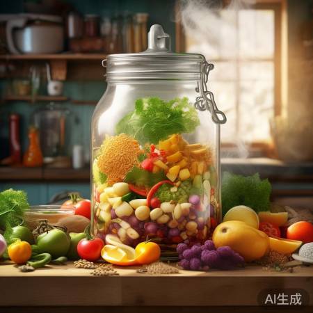 “天然酵素，简单营养，助消化新