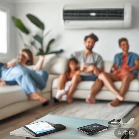 智能空调，随时随地，享受清凉。
