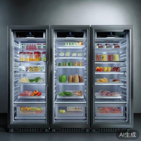 海信542冰箱，三温区精准控温