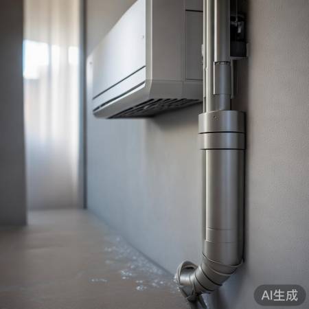 空调排水口倾斜顺畅