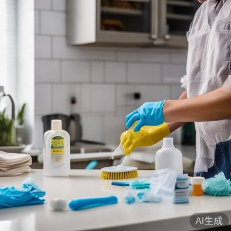 “油烟机清洗工具集齐”