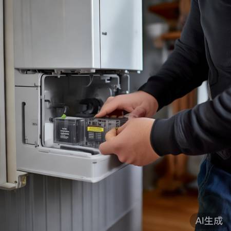 壁挂炉电池检查，及时更换。