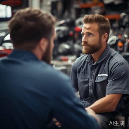 沟通维修，师傅态度关键。