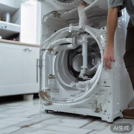 排查洗衣机水管，防异物堵塞