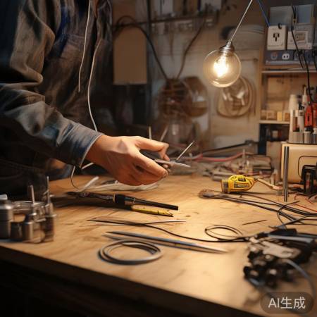 准备工具，接线开始