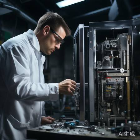 拆解机械锁，原理通电子锁