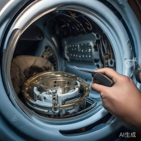 检查洗衣机磨损，加油减噪音