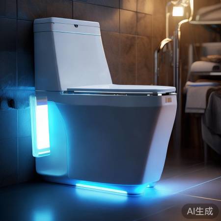 智能马桶感应雷达，便利健康，出