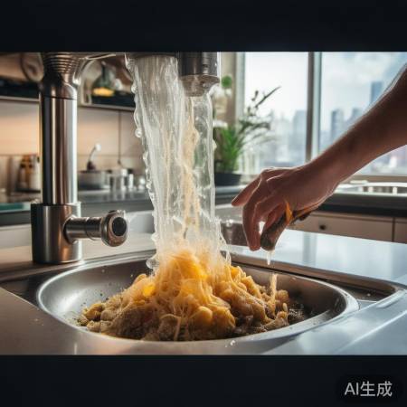厨房下水管堵塞原因及解决方法