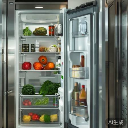 冰箱留空，散热更佳