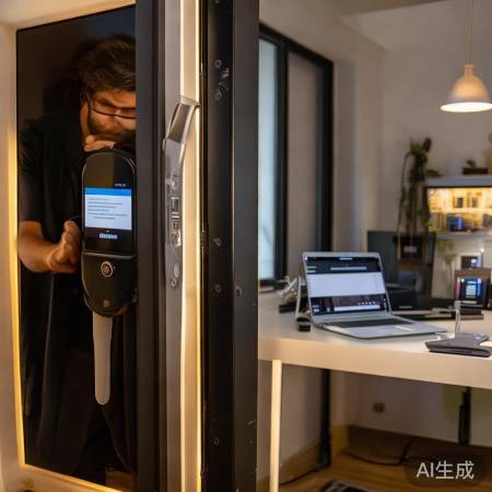 指纹锁连网故障，重启路由器解决