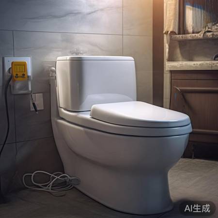 电源故障致马桶加热不排水，检查