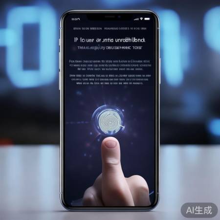 “手机指纹解锁，定期更换保安全