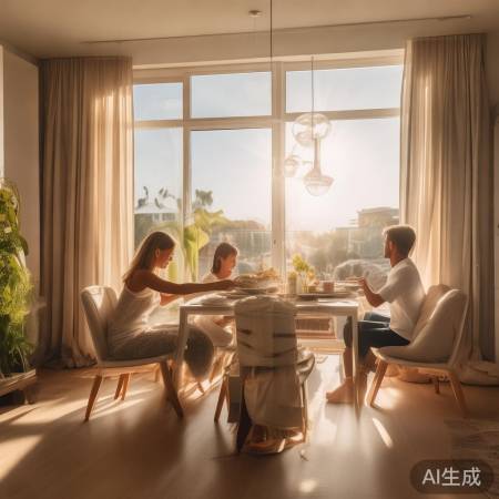 夏日窗帘隔热降温