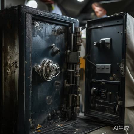 老式保险柜，升级锁芯新保障