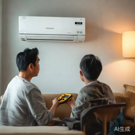 空调F9故障，先查电源再内修。