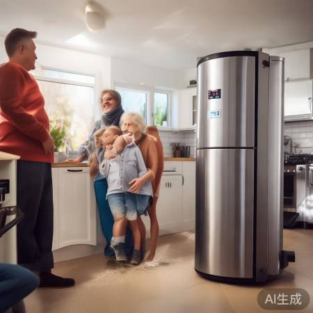 “家庭热水器，夏日洗浴神器！”