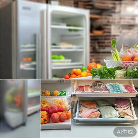 食物放冰箱讲究新鲜与冷冻。