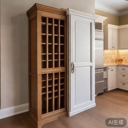 红酒柜刷色，质感升级。