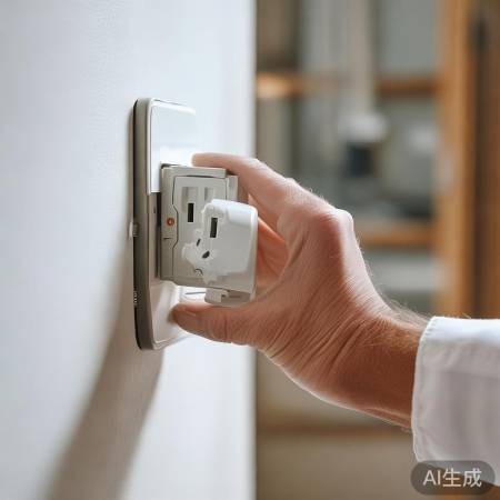 确保插座牢固，干燥安全，专家安