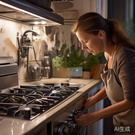 燃气软管老化易泄漏，定期检查保