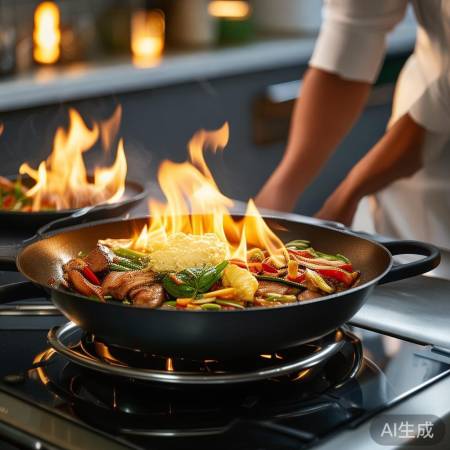 古田猛火集成灶，爆炒快节奏，厨