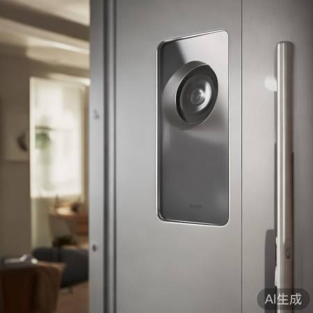 门无猫眼，安全不缺，简约亦可行