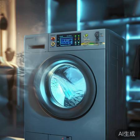 智能洗衣机，一键自编程，洗涤随