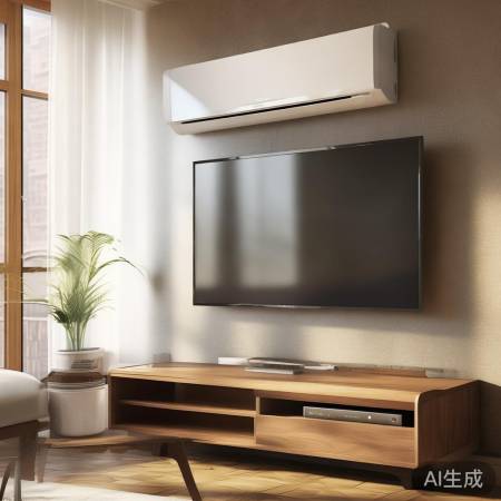 电视柜可调，空调风口宜人，家居