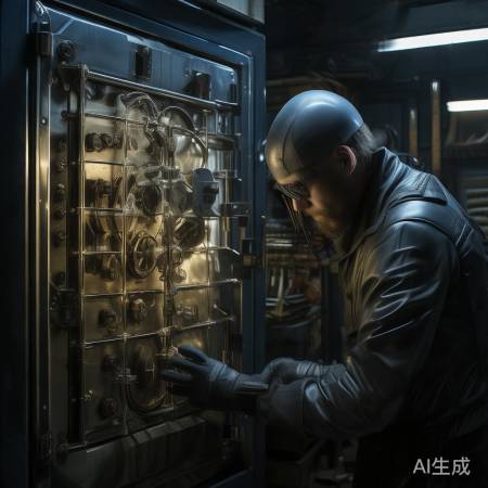 自行开锁，转盘密码解密。